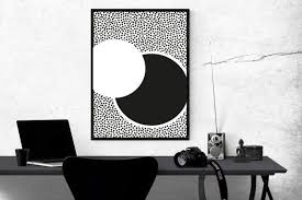 Black And White Geometric Wall Black And White Geometric Wall Art Geometric Print Geometric Etsy In 2020 Geometric Wall Art Geometric Wall Geometric Wall Paint