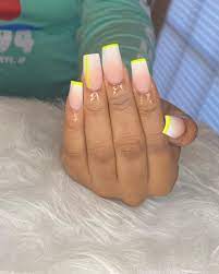 Te The Nail Tech On Instagram Matte Ombre Tenaildit Rva Rvanailtech Naild Tr Short Square Acrylic Nails Square Acrylic Nails Short Acrylic Nails