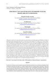 Dan bagaimana dengan perbedaan dari fungsi include(), require() tanpa menggunakan once. Pdf The Effect Of Concentrated Ownership On Bank Profitability In Indonesia