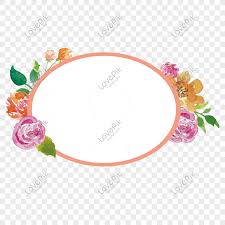 Easy and exotic, this distinctive flower embroidered sheer georgette tunic makes a lasting impression. Round Floral Border Png Image Picture Free Download 401269618 Lovepik Com