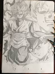 Black Rose Goku In 2020 Dragon Ball Artwork Dragon Ball Art Dragon Ball Super Art