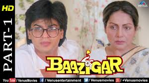 Baazigar Part 1 Hd Movie Shahrukh Khan Kajol Shilpa Shetty Evergreen Blockbuster Movie Youtube