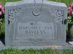 Margaret Ann Dill Bayless (1912-1968)