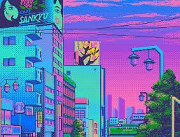 Pin By Jane Woywod On Cyber Otaku Pixel Art Vaporwave Pixel