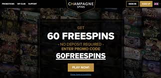 Get 50 free spins no deposit when you sign up with code excl50 when you start to hand over your own cash you will also receive a 100% match bonus up to €200 plus 200 free spins on your 1st and 2nd deposits! Champagnespins 60 No Deposit Free Spins Bonus Wfcasino