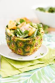 Brunnenkresse Salat Mit Gebratener Ananas Avocado Brunnenkresse Rezepte Ananas Rezepte