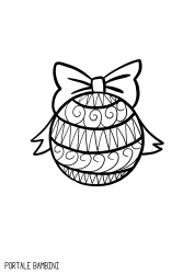 Christmas Christmasdecor Christmastree Coloring Coloringpages Printables Christmastreedecoration Natale Disegni Sta Palline Di Natale Disegni Natale