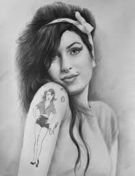 60 Amy Kunst, Malerei und Zeichnungen