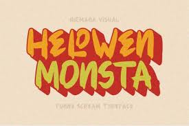 Receive our latest releases, best deals and essential tips straight in your inbox. Helowen Monsta Font By Sigit Dwipa Creative Fabrica In 2020 Halloween Fonts New Fonts Font Bundles
