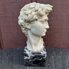 Gino Ruggeri Bust of King David Sculpture