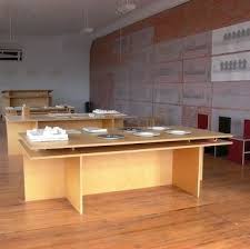 Pin By Whit On Studio Plywood Design Plywood Desk Interior Furniture