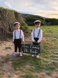 Enfant D Honneur Cortege Costume Ceremonie Garcon Bretelles Noeud Papillon Mariage Port Wedding Outfit For Boys Wedding Guest Outfit Summer Suspenders For Kids