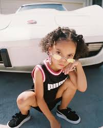 Zaza For Puma Pumasportstyle Light Skin Girls Stylish Kids Baby Girl Fashion