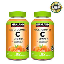 Vitamin c (also known as ascorbic acid and ascorbate) is a vitamin found in various foods and sold as a dietary supplement. Kirkland Signature Vitamin C 250 Mg 360 Adult Gummies Costco