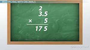 Learn all about multiplying decimals and dividing decimals in this free basic math lesson. Add Subtract Multiply Divide Decimals Video Lesson Transcript Study Com
