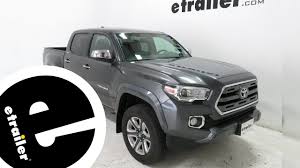 Rear bumper with black rub strip. Etrailer Weathertech Front And Rear Mud Flaps Installation 2016 Toyota Tacoma Youtube