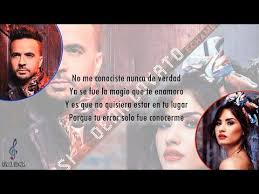 Luis Fonsi Demi Lovato Echame La Culpa Lyrics Youtube Youtube Demi Lovato Lyrics