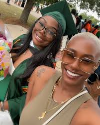 Congratulations to my daughter sister, big college grad #blackgirlmagic  #college #graduation #sisterslove