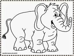 Tentunya gambar kartun ini dibuat manual. 85 Gambar Gajah Kartun Hitam Putih Gambar Pixabay
