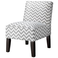 Really Want This And It S Only About 100 Right Now Armless Upholstered Accent Slipper Chair Grey Chevron Home Living Room Chairs Chair