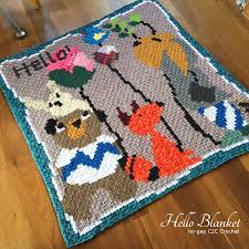 Hello Blanket C2c Blanket And Graph Clearlyhelena