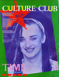 They Tried To Put Me On The Cover Of Vogue Lyrics Culture Club Time 1982 Culture Club Boy George Club Music