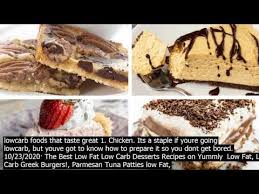 In fact, what if you could eat all the carbs you wanted? Taste Of Hom E Low Carb Dessert Recipes From Keto Friendly Cheesecake To Cookie F Youtube
