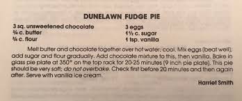 That recipe you mentioned…