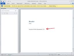 It is associated mainly with microsoft word application. Sharepoint Display Sp Version Number In A Word Document I Like Sharepoint