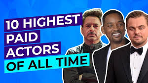 Tom hanks is genuinely one of the best actors going. 10 Highest Paid Actors Of All Time Youtube