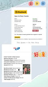 Instant transfer (rm5,000 and below). Facebook