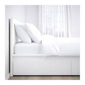 Malm Cadre De Lit Haut 2 Rangements Blanc Ikea Suisse Malm Bett Ikea Malm Bett Verstellbare Betten