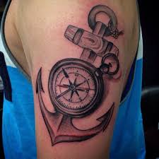 The anchor is a tattoo design that has been an important reference for western tattoo culture for over two centuries and therefore cannot ignore its romantic component. 48 Best Anchor Compass Tattoos