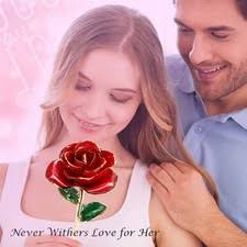 Las mejores ofertas en Decoración Floral de Metal Oro Rosa