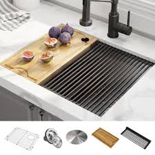 Slice and chop fruits, vegetables, and other ingredients on its thick. Kraus Workstation Sink Search For A Good Cause