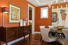 This is a safety concern as well as a visual one—if the back legs come off the rug, your guests. Color Feast When To Use Orange In The Dining Room