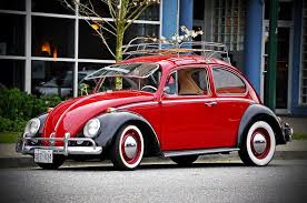 Black And Red Classic Vw Beetle Vw Beetle Classic Vw Beetles Volkswagen