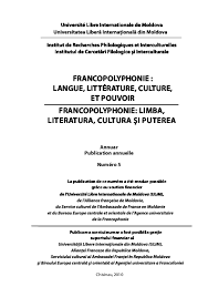 Dacă ai depistat o eroare în text, te rugăm să selectezi pasajul greșit, și să apeși ctrl+enter pentru a o expedia editorilor noștri. Pdf Etre Ou Avoir Telle Est La Question Qu Est Ce Qui Se Cache Linguistiquement Parlant Derriere Les Pretentions Hegemoniques De L Anglais Constantin Frosin Academia Edu