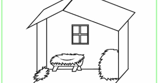 Color a wreath or design a gingerbread house with these online. Stable Colouring Page Nativity Coloring Nativity Coloring Page Nativity Coloring Pages