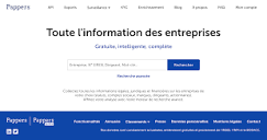 Pappers : Toute l'information gratuite sur les entreprises en France