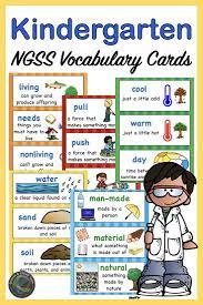 Science Vocabulary Kindergarten Science Vocabulary Science Word Wall Science Words