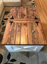 About 31% of these are coffee tables. Farmhouse Storage Coffee Table Free Shipping Etsy Coffee Table Wood Coffee Table With Storage Coffee Table