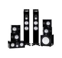 Monitor Audio Silver 7G 300 Dolby Atmos® Cinema 7.1.2 | Zestaw kina  domowego 7.1.2 | Czarny HG