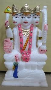 The kartikeya is the first son of the destroyer shiva and the goddess parvati. N A N A Marble Kartikeya God Statue Jagdamba Marble Handicrafts Id 19021586191