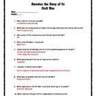 America The Story Of Us Civil War History Channel Movie Guide America