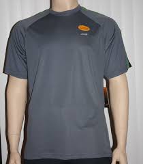 Avia Mens Dri Control Upf 25 Uv Protection Shirt Gray