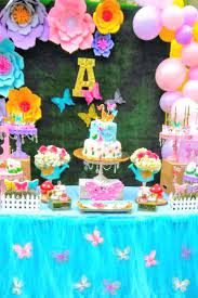 Throw a carefree party with these butterfly party supplies! 36 Most Popular Girl 1st Birthday Themes Butterfly Birthday Party Butterfly Birthday Party Decorations Garden Party Birthday