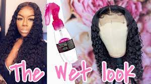 Start with a dollop of hair gel, but feel free to add more as you go to really amp up wet look. How To Keep The Wet Hair Look All Day For Curly Hair Very Easy Affordable Youtube