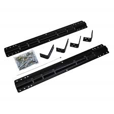 A gooseneck hitch installation isn't universal. Reese 30035 Universal Rail Mounting Bracket Kit
