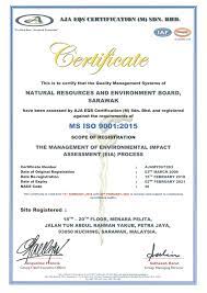 To the greatest extênt possible, malaysian standards are aligħed to or are adoption of international standards. Official Website Of Natural Resources And Environment Board Sarawak